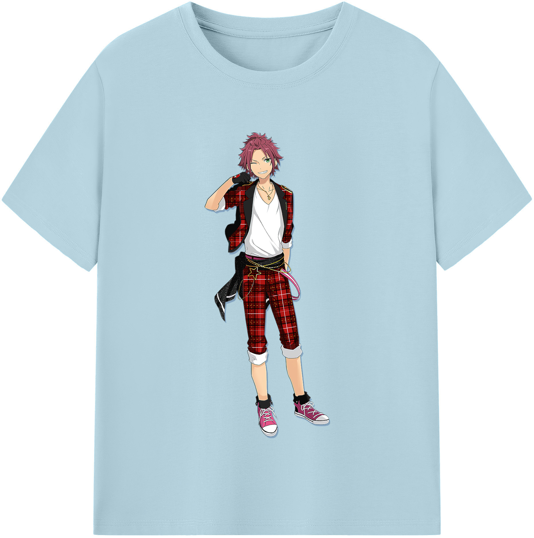 （画像用） あんさんぶるスターズ! Ensemble Stars 綿100％半袖Tシャツ（フロントプリント）